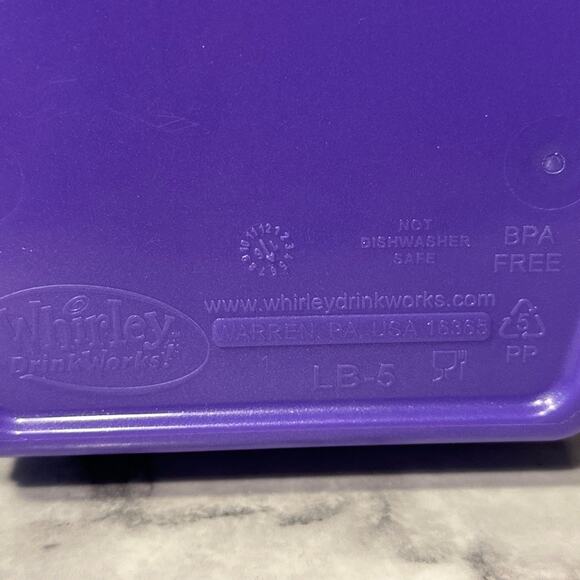 VINTAGE ELMO Lunch Box Plastic Whirley MadeInUSA Plastic 8x6x3" - Picture 6 of 9